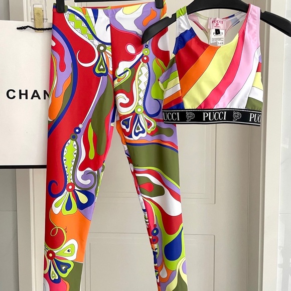 Meet the Posher Other - PUCCI New High-Elasticity Long Yoga Set